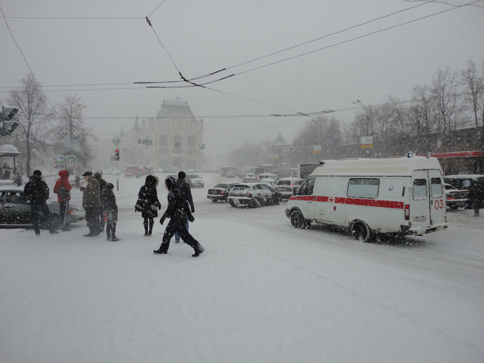 Сильный ветер, метель и гололед ожидаются в Нижегородской области 12 и 13 февраля