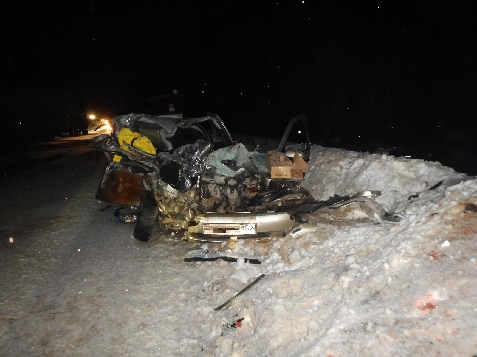 Смертельный маневр: водитель "Лады Калина" погиб в Борском районе