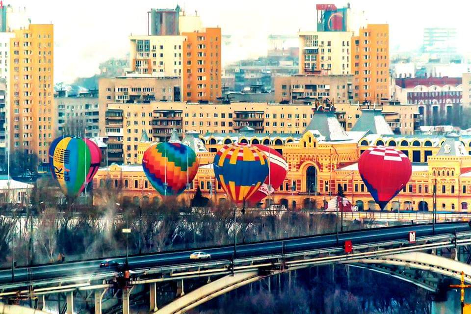 15 воздушных шаров поднимутся в небо с Нижегородской ярмарки 24 февраля