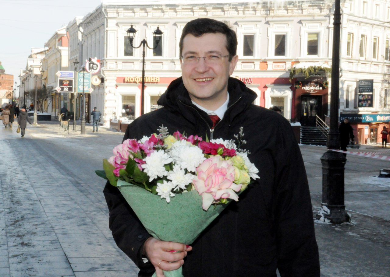 Каждая из вас прекрасна: Глеб Никитин поздравил нижегородок с 8 марта (ВИДЕО)