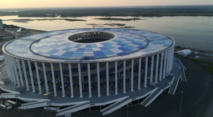Стадион "Нижний Новгород" признан одной из лучших спортивных арен мира