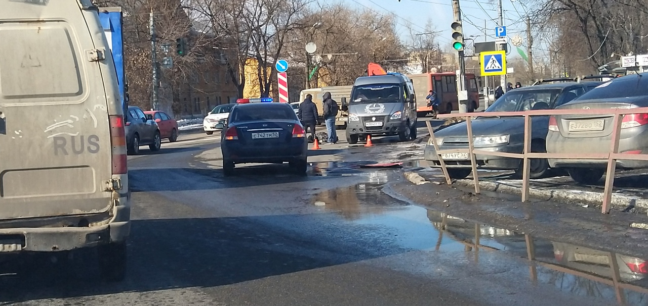 Грузовик насмерть сбил пожилого мужчину в Нижнем Новгороде 14 марта(ФОТО, ВИДЕО)