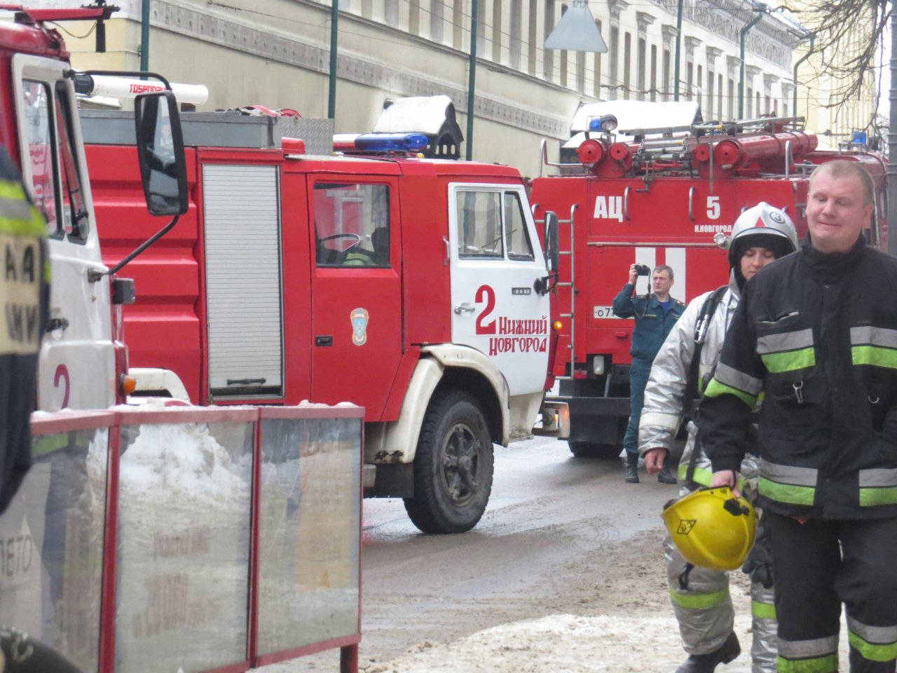 115 человек эвакуировали из нижегородской больницы имени Семашко из-за пожара