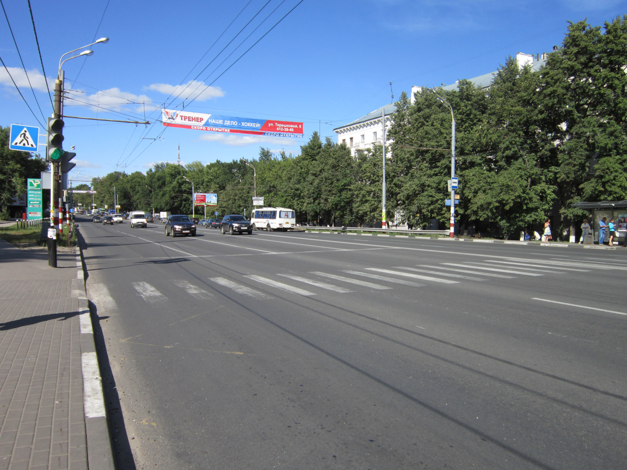 Улицу Пилотов в Нижнем Новгороде закрыли для движения автомобилей с 1 апреля