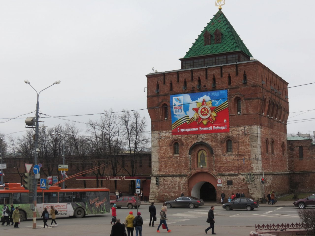 Украшение города ко Дню России и Дню Победы обойдется бюджету Нижнего Новгорода почти в 13 миллионов