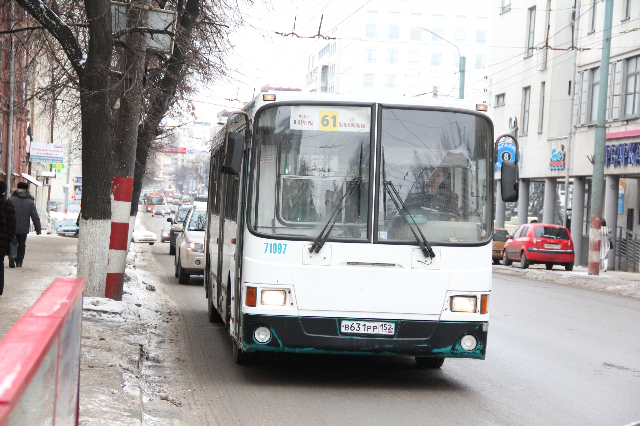 Выделенная полоса для движения общественного транспорта появится в Нижнем Новгороде