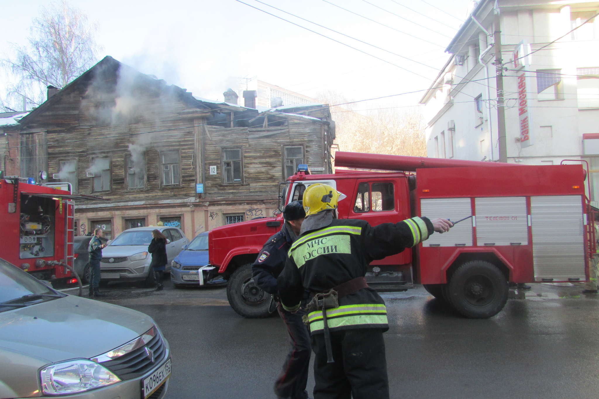 Подросток получил ожоги на пожаре в Автозаводском районе