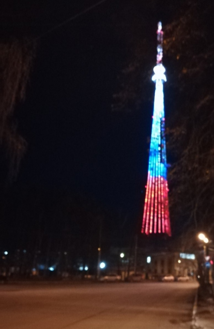 Праздничная подсветка включится на нижегородской телебашне ко Дню Победы