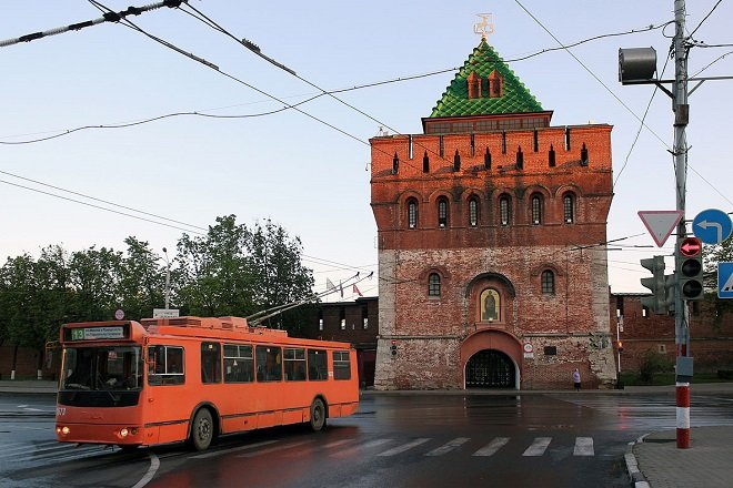 Движение транспорта изменится в центре Нижнего Новгорода 19 мая