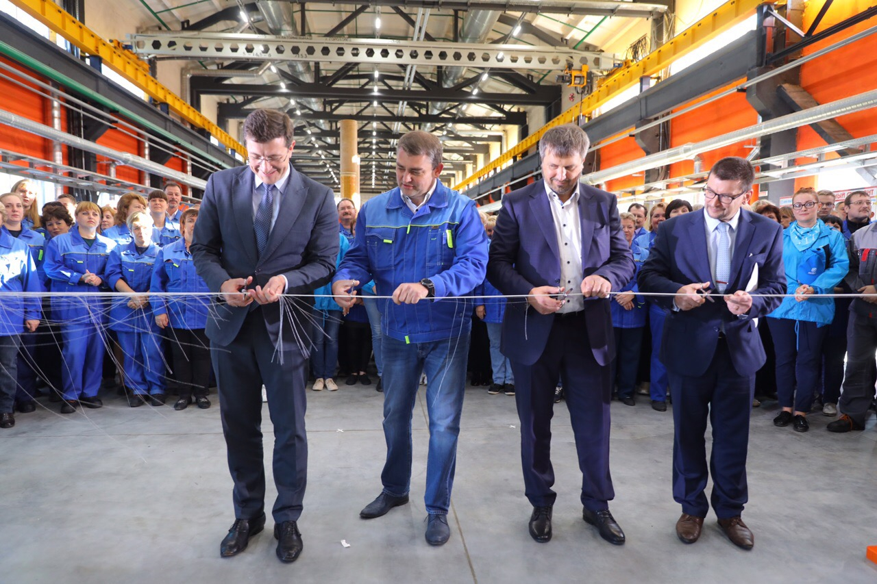В Дзержинске открыли новое производство на заводе «Пластик»