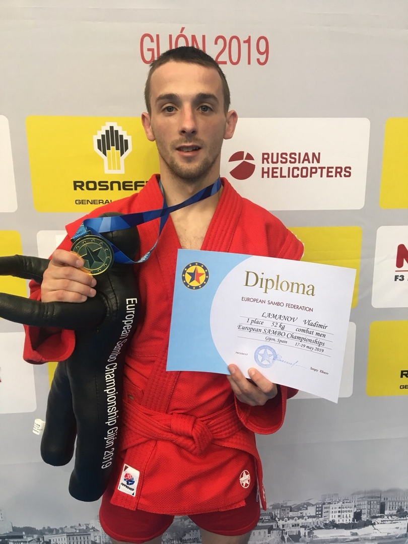 Нижегородец стал двукратным Чемпионом Европы по боевому самбо