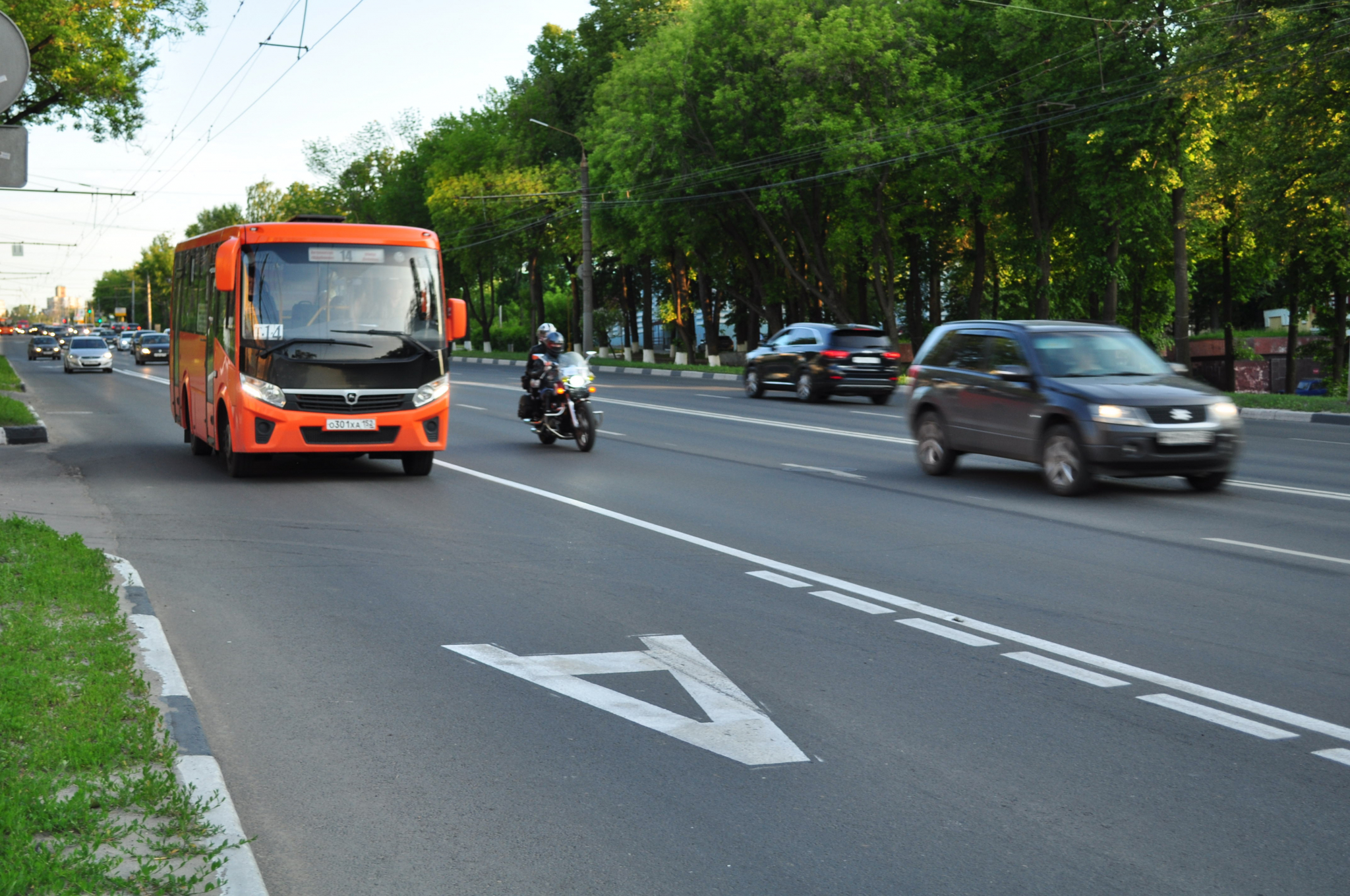Нижегородцы создали петицию против выделенной полосы на проспекте Гагарина