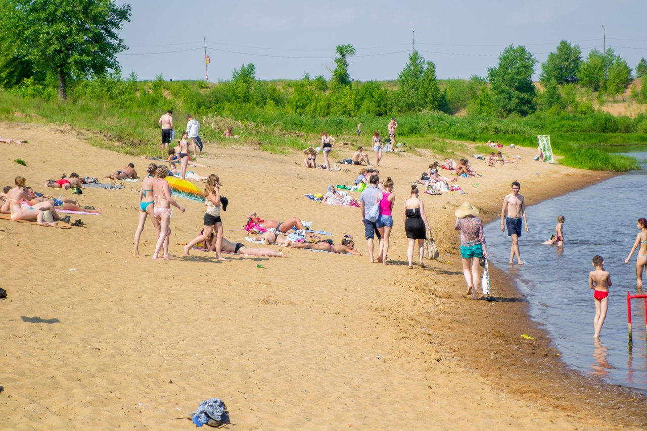 На семи пляжах не рекомендуется купаться в Нижнем Новгороде