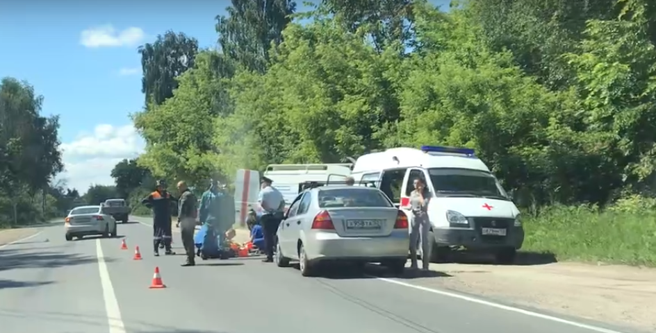 Авария произошла в Борском районе 16 июня (ВИДЕО)