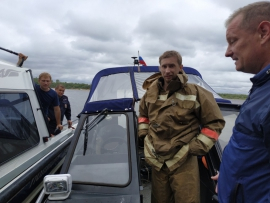 Выпавшего из лодки мужчину спасли в Нижегородской области