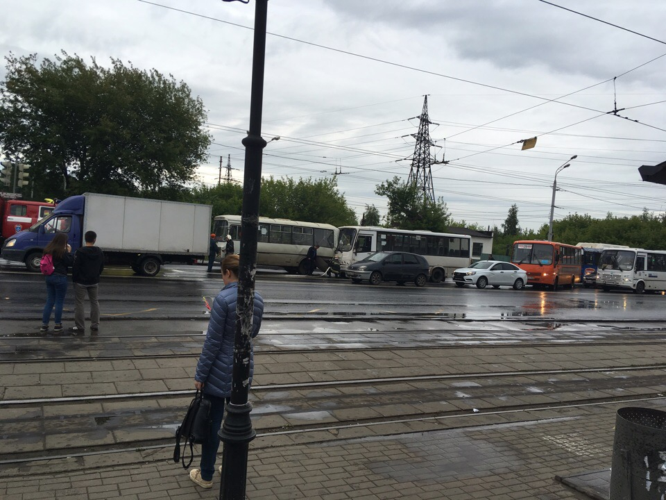 Два автобуса столкнулись в Нижнем Новгороде: есть пострадавшие
