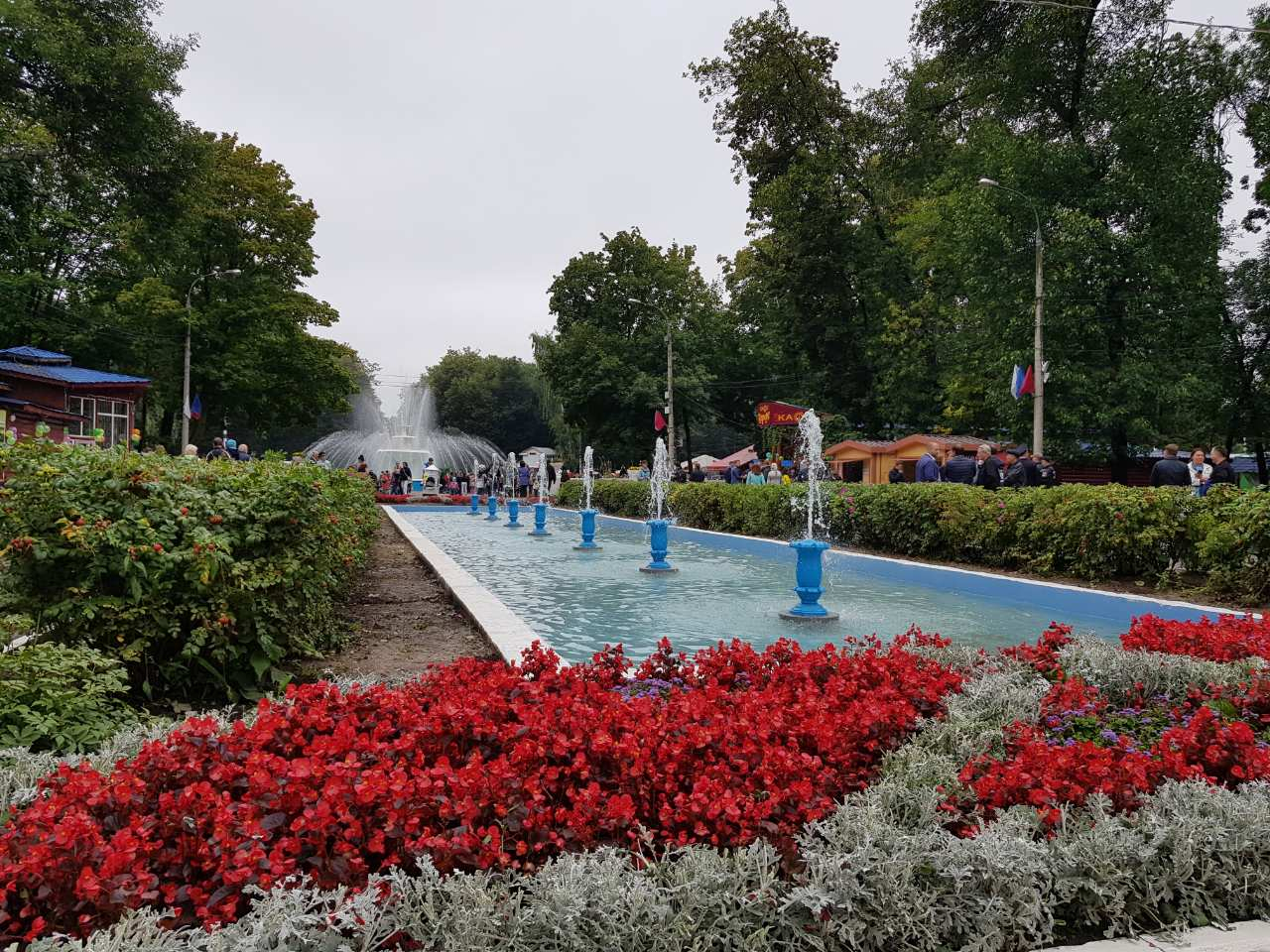 Два фонтана открылись после реконструкции в День города в Нижнем Новгороде (ФОТО)