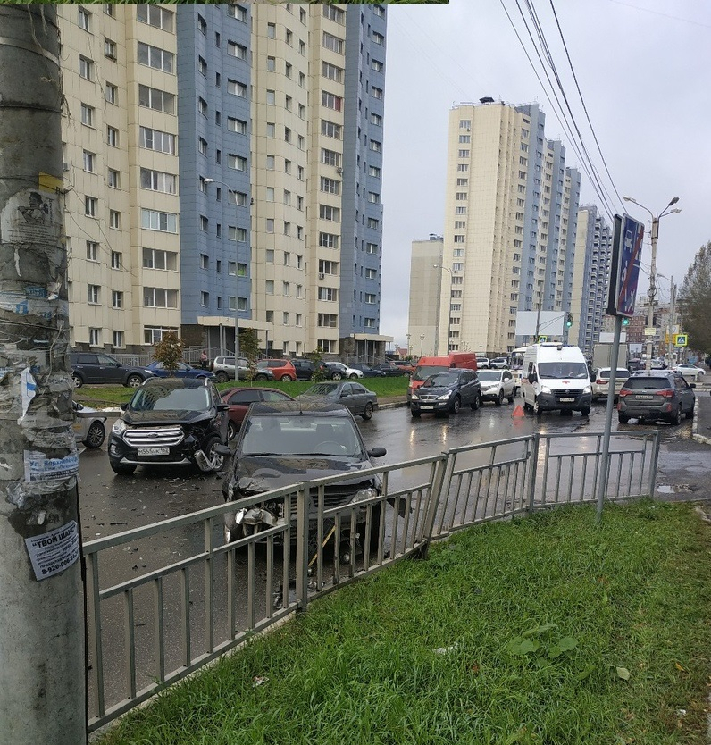 Автоледи с грудным ребенком устроила ДТП в Нижнем Новгороде (ФОТО)