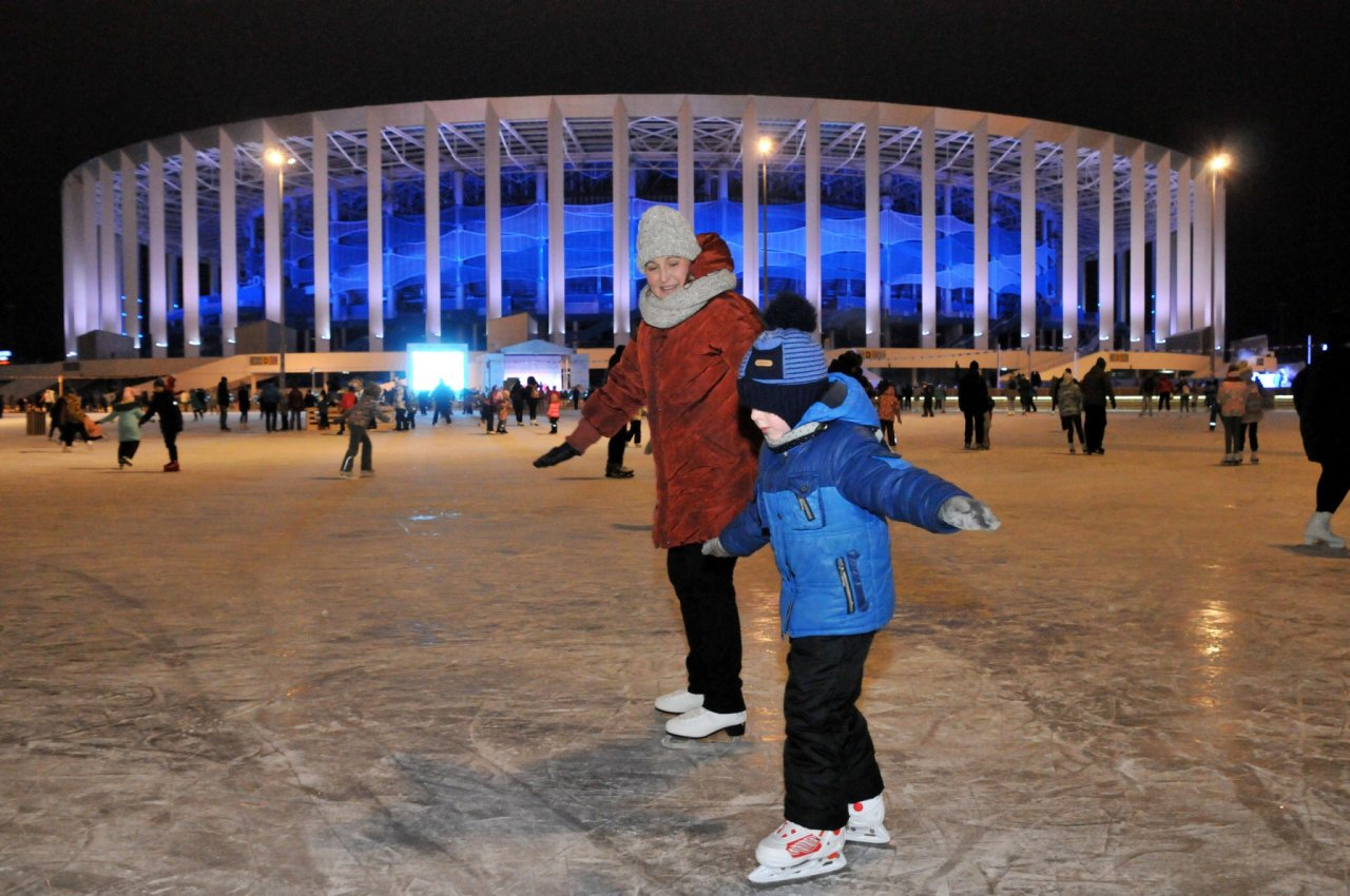 Два катка за 55,8 миллионов рублей появятся у стадиона «Нижний Новгород»