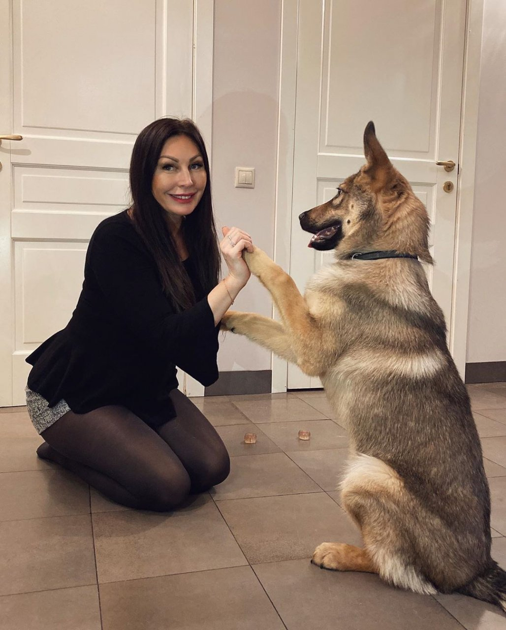«Теперь он большой пушистик»: Наталья Бочкарева показала, в кого превратился подобранный щенок