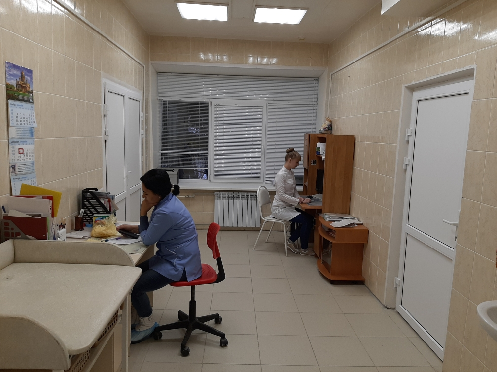 Завершается ремонт поликлиники детской больницы № 27 «Айболит» Нижнего Новгорода