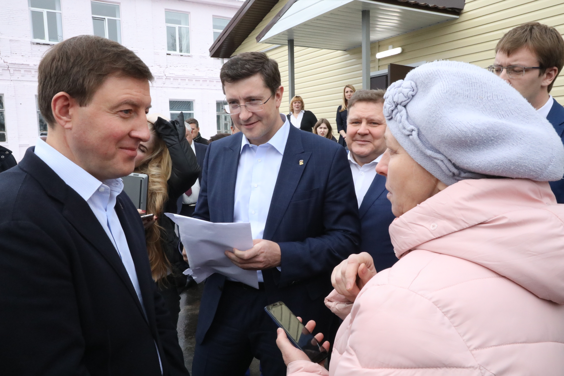 Андрей Турчак и Глеб Никитин посетили новый Дом культуры в селе Водоватово