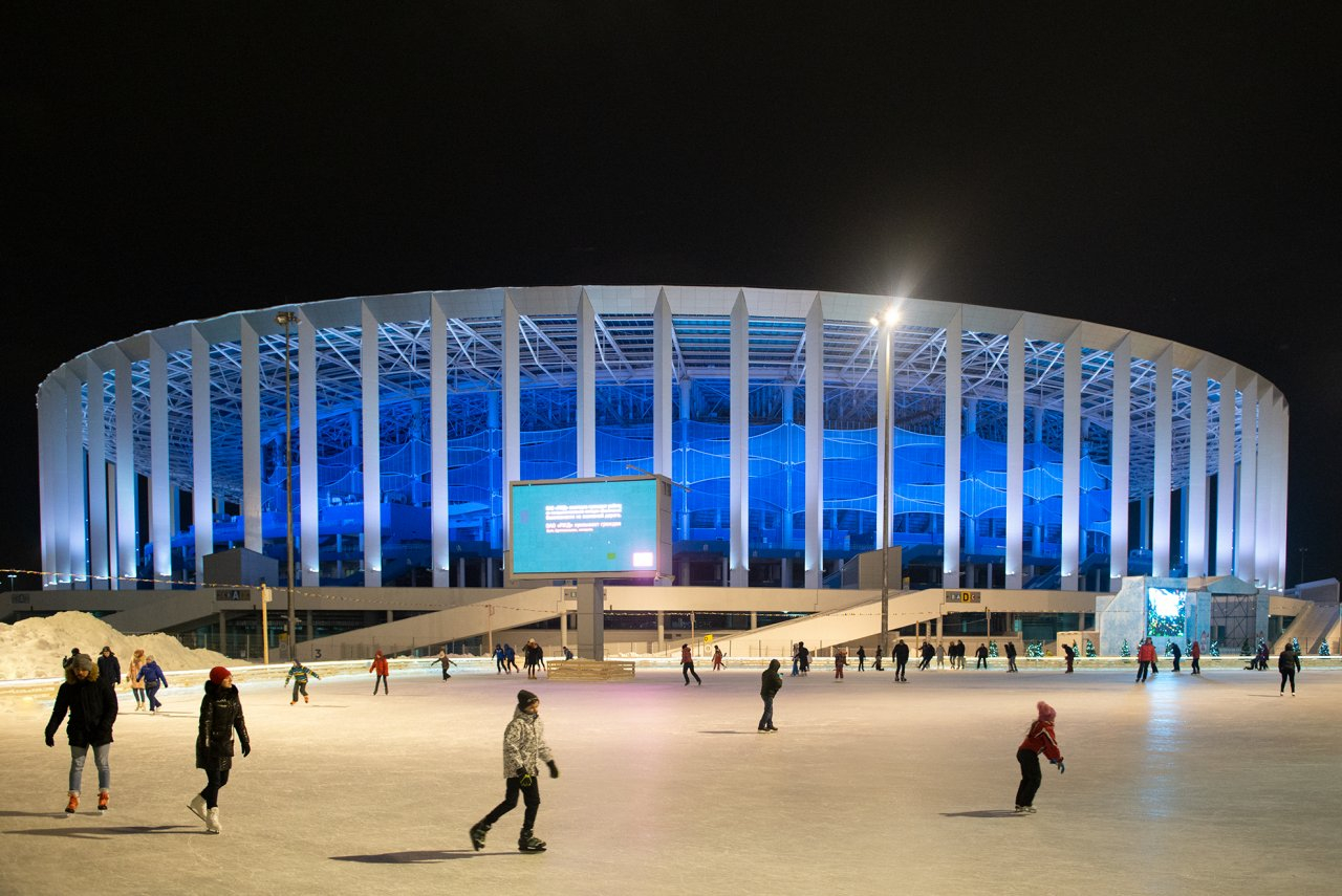 Где покататься на коньках в Нижнем Новгороде: режим работы и стоимость катков