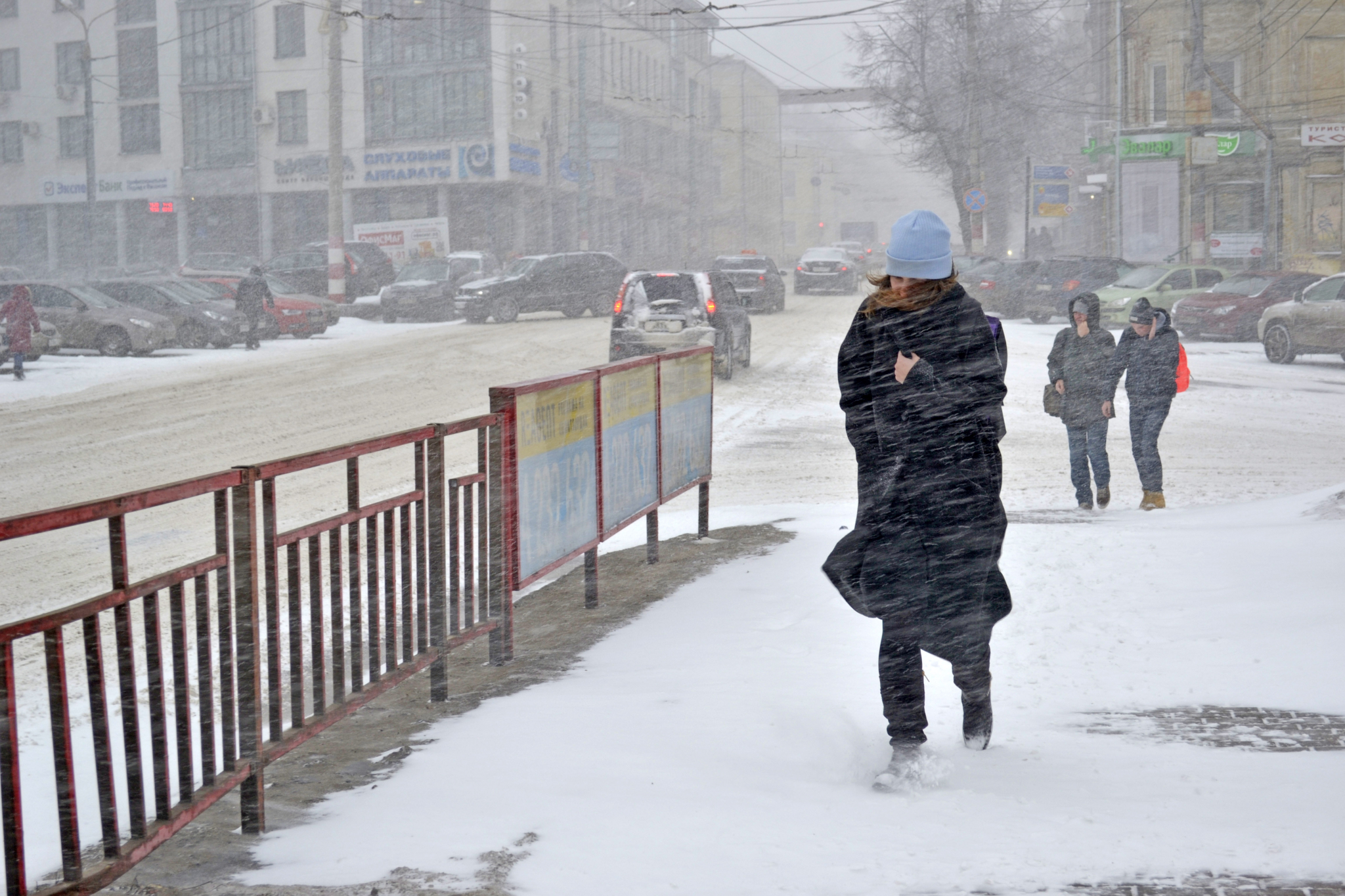 Метель, гололедица и сильный ветер ожидаются в Нижегородской области 6 и 7 февраля