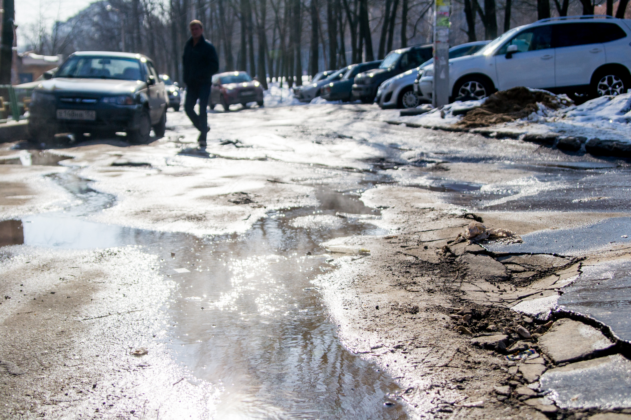 Дзержинск затопило