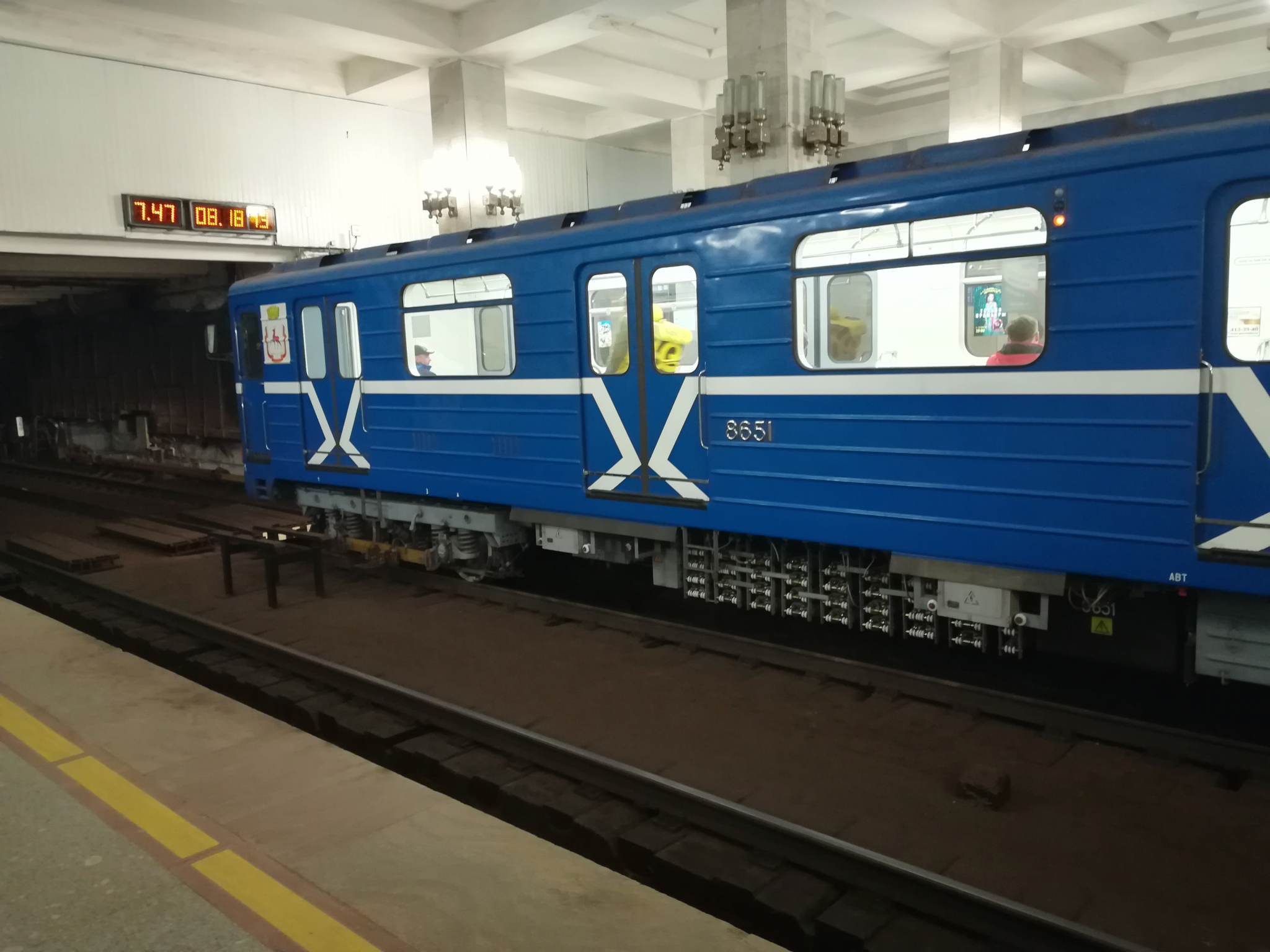 Нижегородский метрополитен увеличивает интервалы между поездами из-за карантина