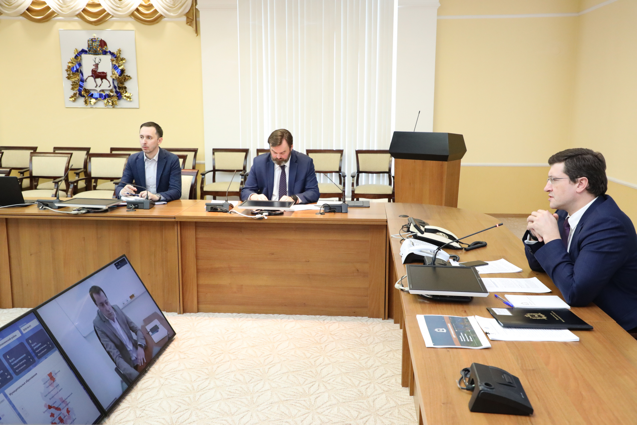 В Нижнем Новгороде начала работу информационно-аналитическая система «Центр управления регионом»