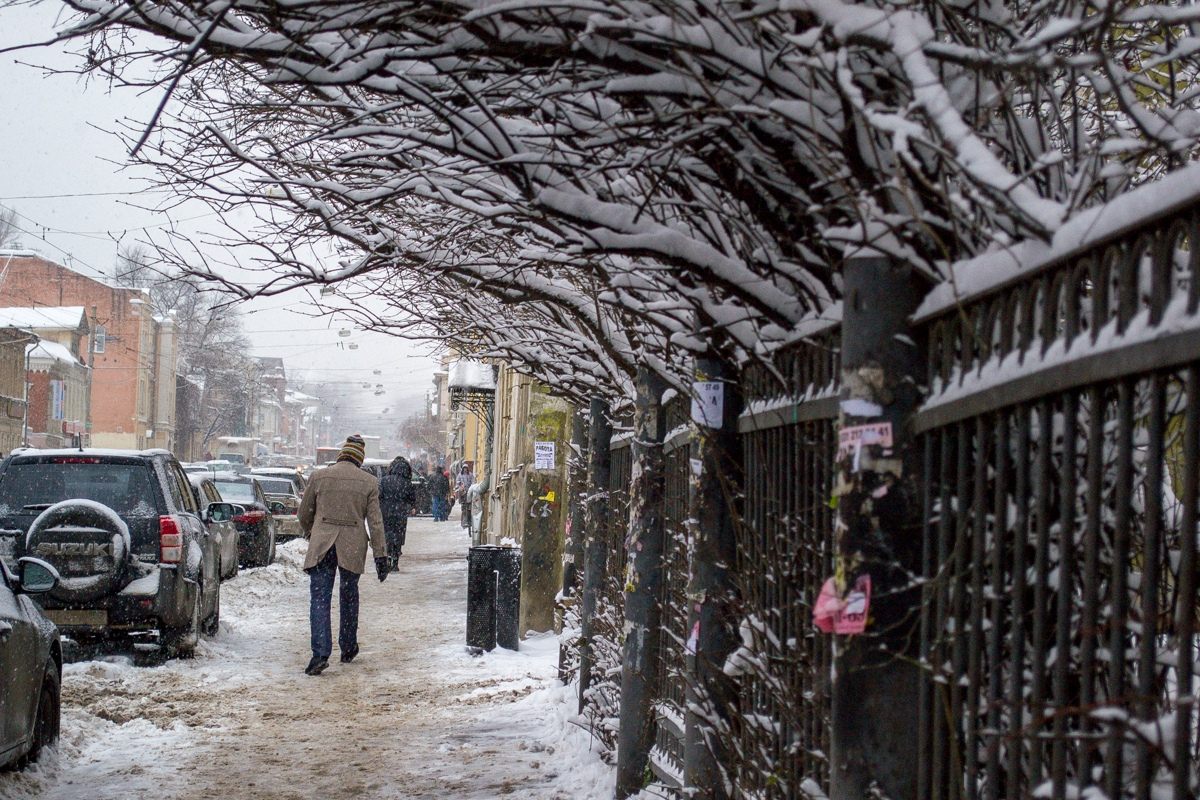 МЧС предупредило нижегородцев о налипании снега и сильном ветре 22 апреля