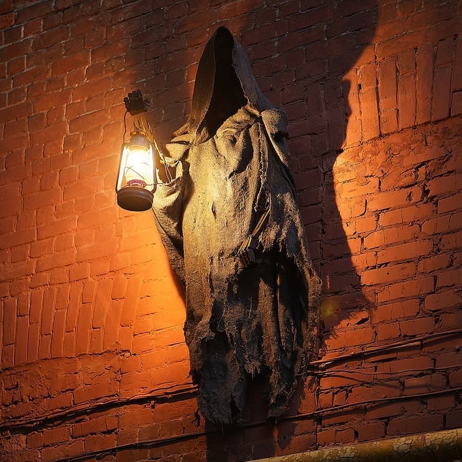 «Ночью лучше не ходить»: Дементор из «Гарри Поттера» появился в нижегородском дворе (ФОТО)