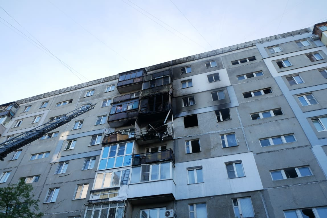 Дом на Краснодонцев в Нижнем Новгороде, где произошел взрыв газа, начали обследовать