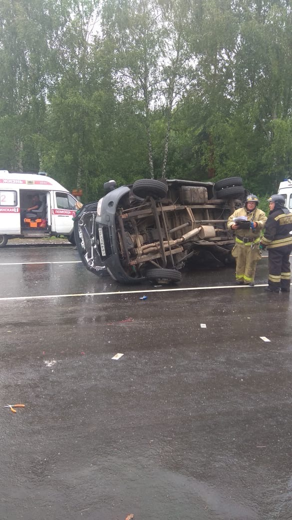 Смертельная авария на нижегородской трассе: столкнулись МАЗ и Газель (ФОТО)