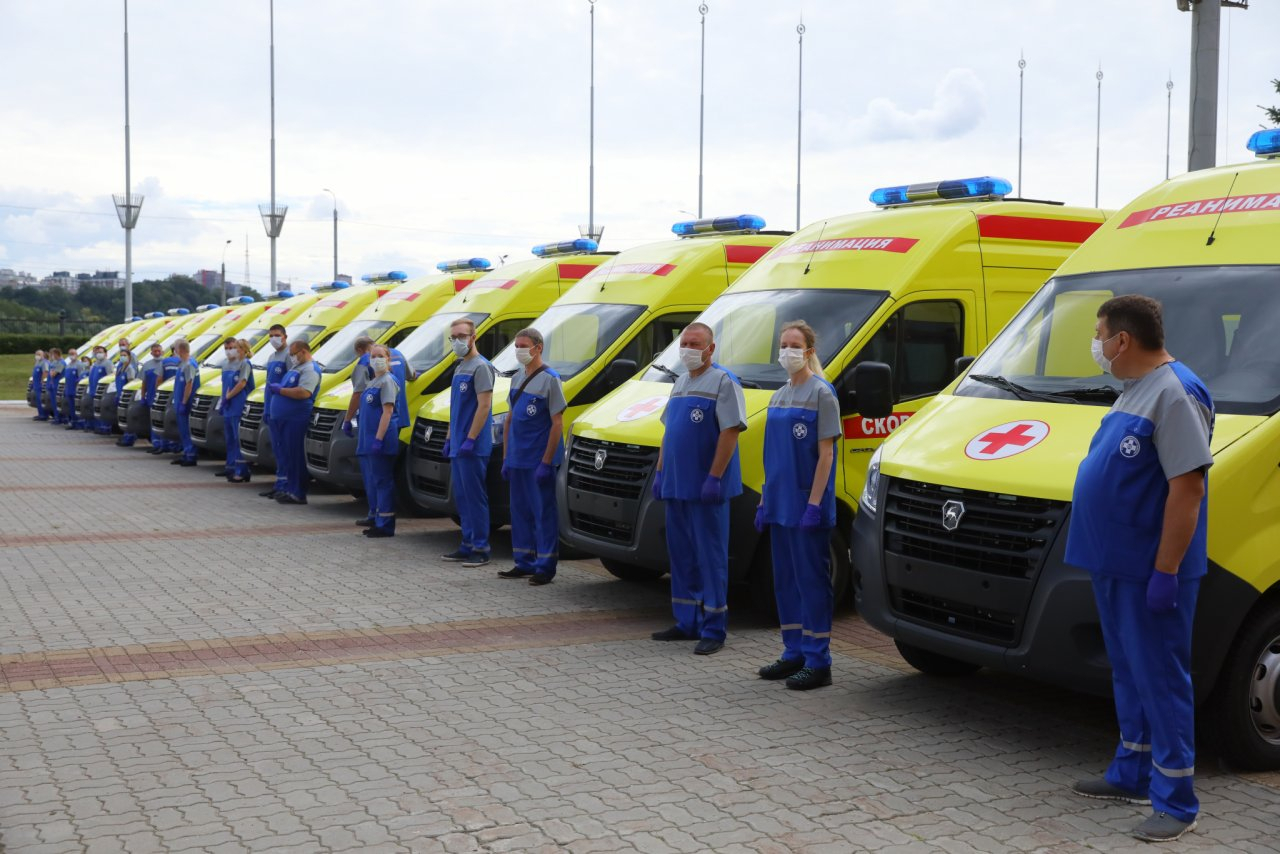 Нижегородские больницы получили 27 новых автомобилей скорой помощи