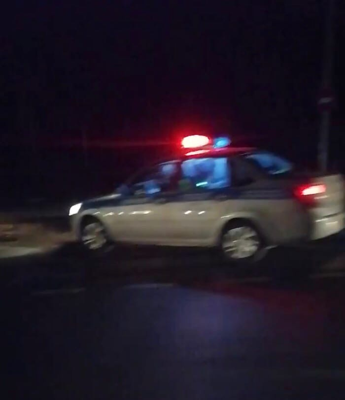 Двоих пешеходов сбили на трассе в темное время суток в Нижегородской области(Видео)