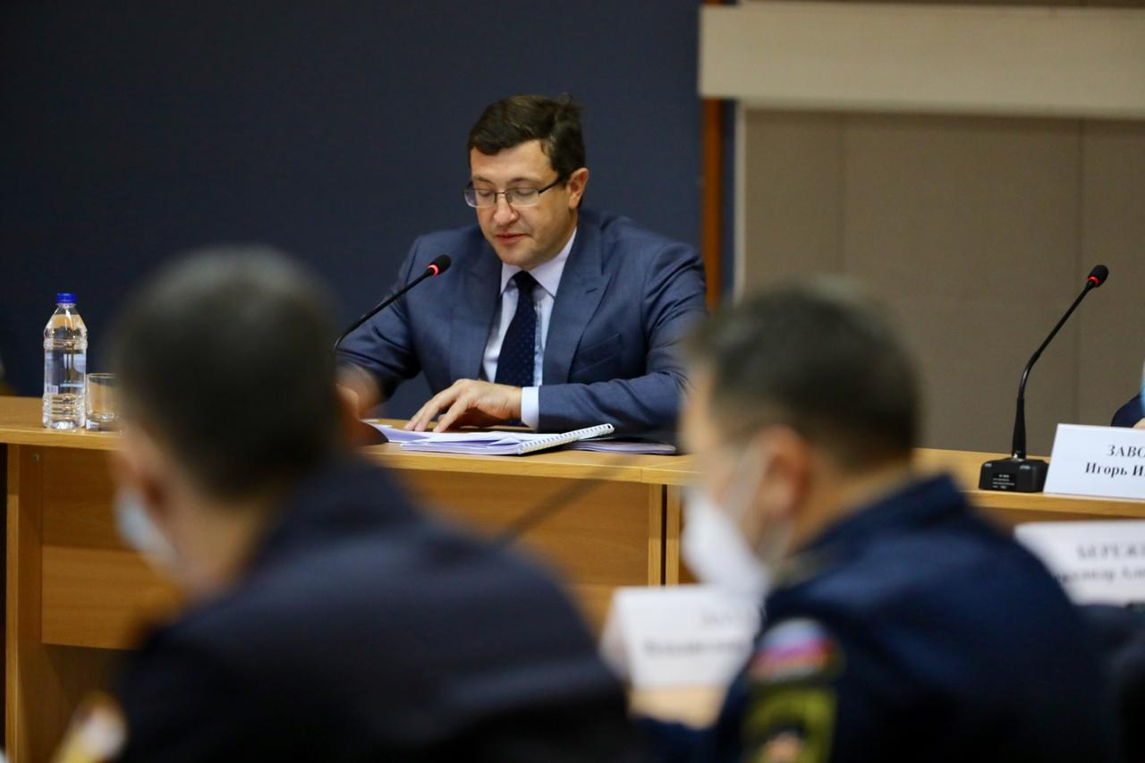 Глеб Никитин провел заседание антитеррористической комиссии