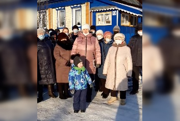 Жители Борского района записали видеообращение Путину