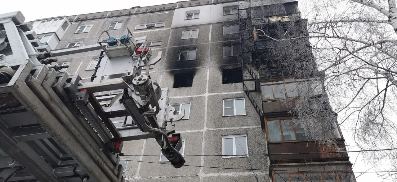 Газ и свет восстановили в квартирах пострадавшего от взрыва дома на Березовской