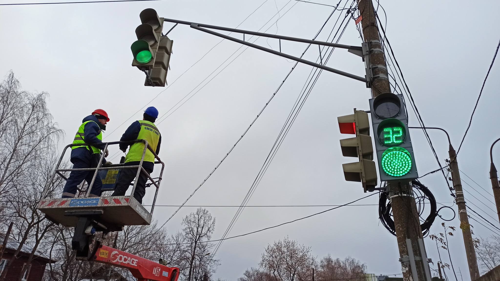 В Нижнем Новгороде более 50 светофоров изменили режим работы