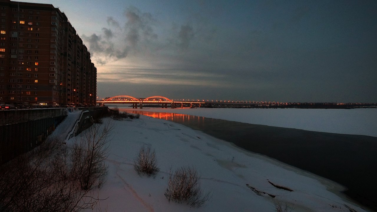 Экологи назвали причину, почему Волга полностью не замерзла в - 20 градусов