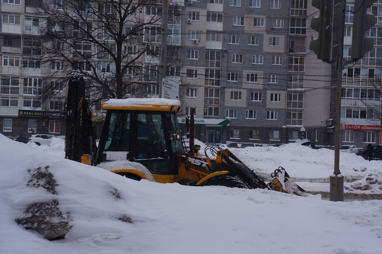 Опубликован план уборки улиц от снега в Нижнем Новгороде на 27 февраля