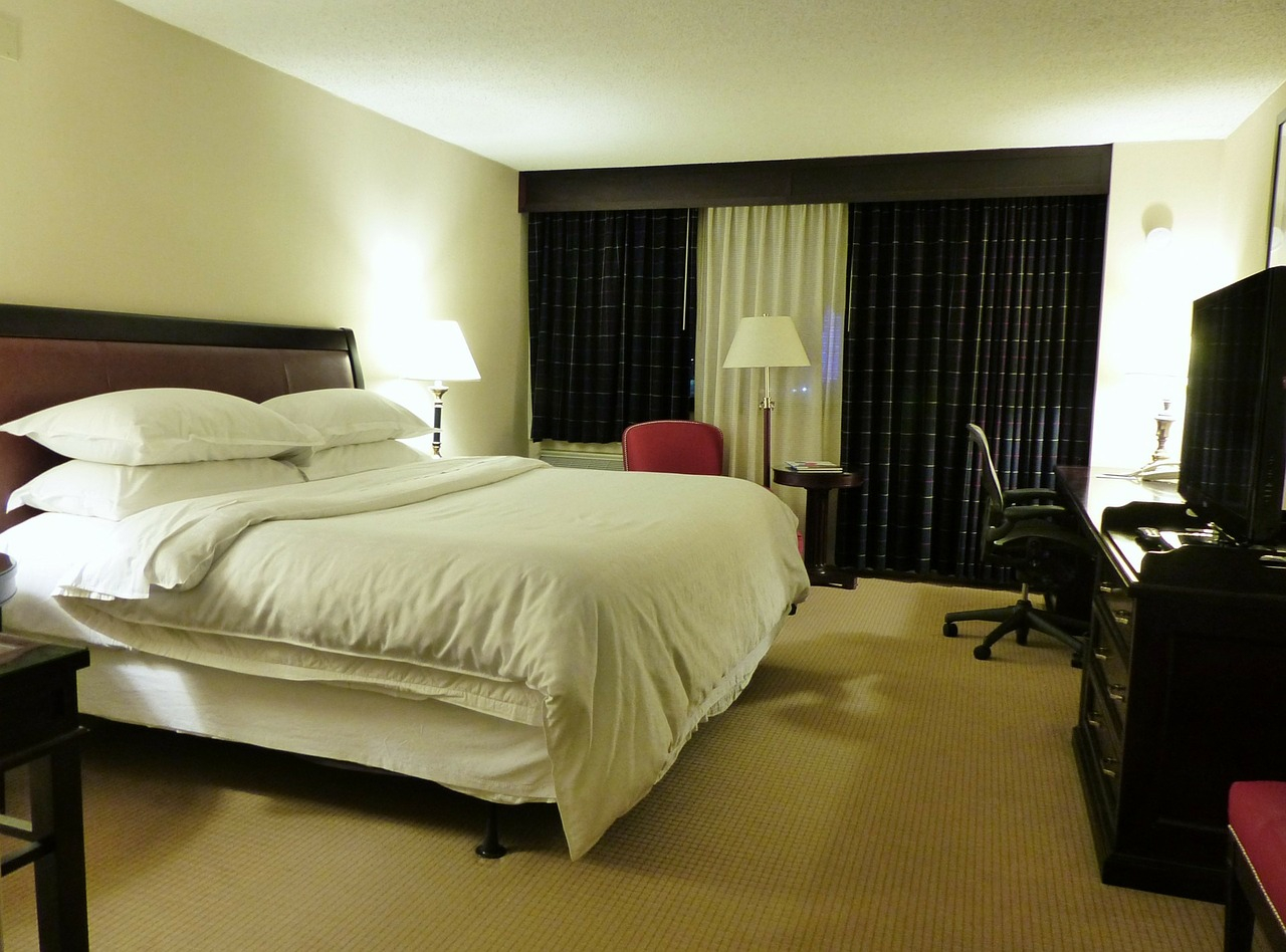 Спальные комнаты в гостинице