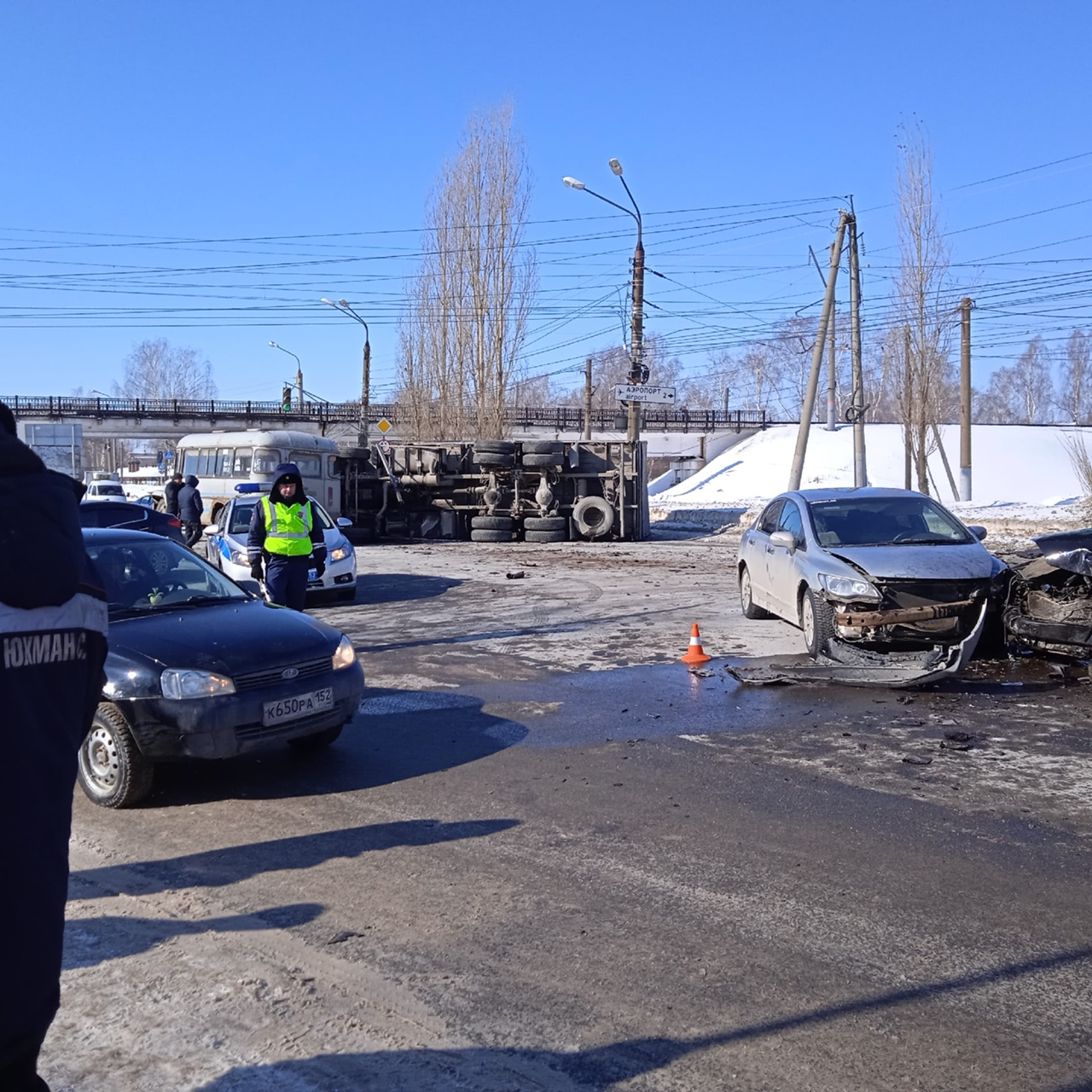 Момент смертельного ДТП на Автозаводе в Нижнем Новгороде попал на запись  видеокамеры