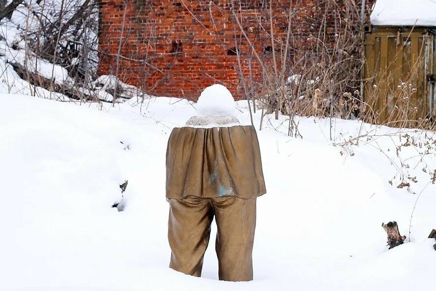 Расчлененная скульптура Максима Горького вызвала реакцию мэра Нижнего Новгорода
