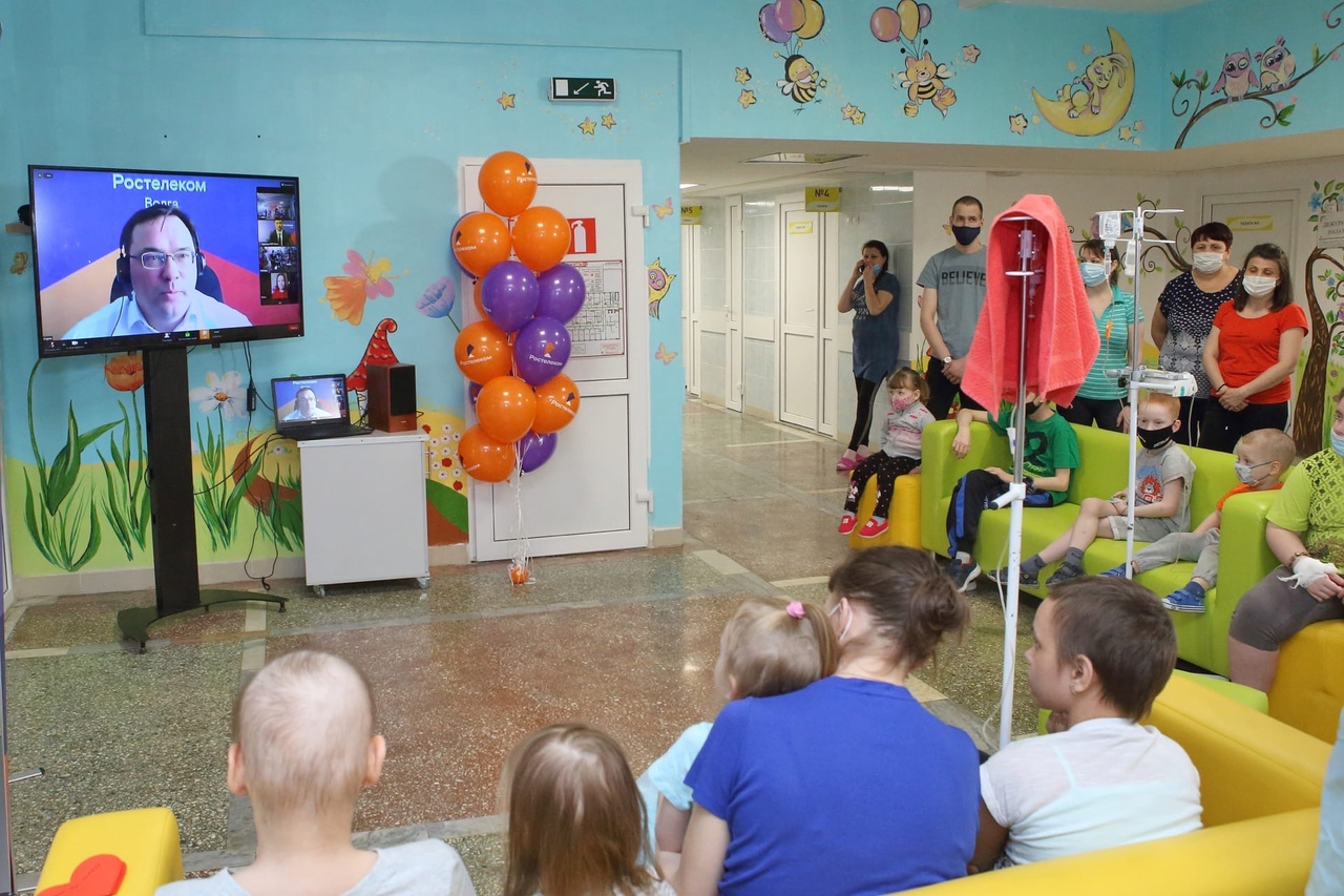 В Нижегородской областной детской клинической больнице заработал бесплатный Wi-Fi от «Ростелекома»