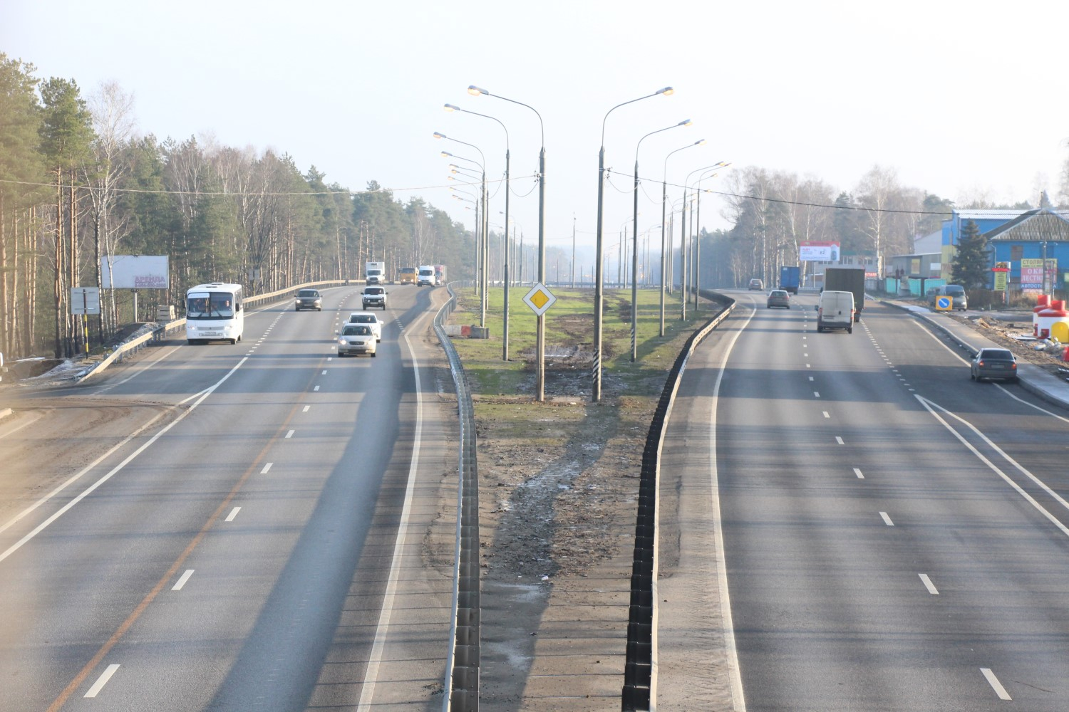 На трассе М-7 в Володарском районе ограничили движение с 19 апреля