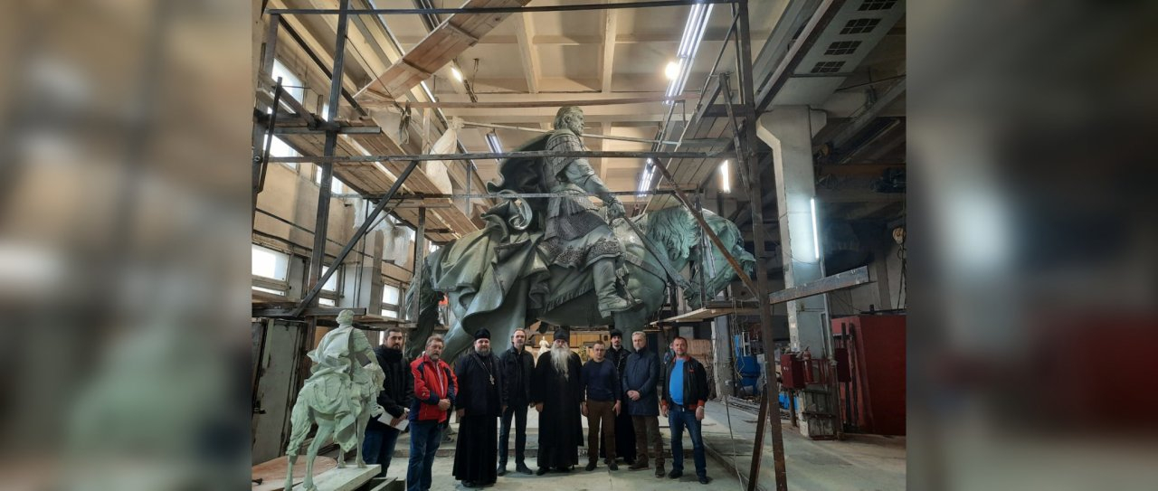 Нижегородцам показали макет памятника Александру Невскому