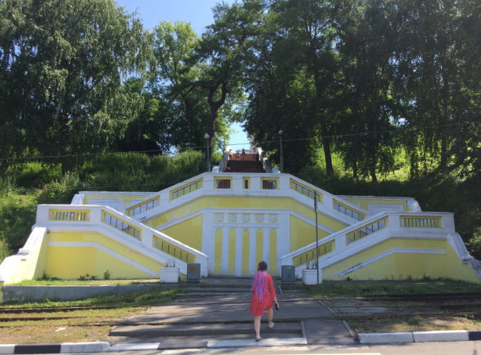 Нижегородцы не смогут ходить по Театральной лестнице до 1 июля